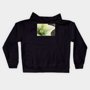 Each flower rose from it's wintry nest Kids Hoodie